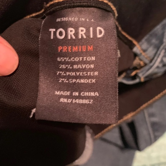 Torrid bombshell skinny women’s size 14R - Picture 6 of 8